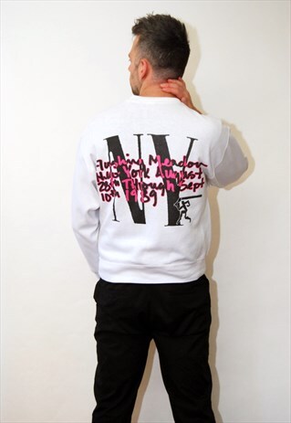 VINTAGE NIKE SWEATSHIRT (M) US OPEN 1989 80S TENNIS JUMPER