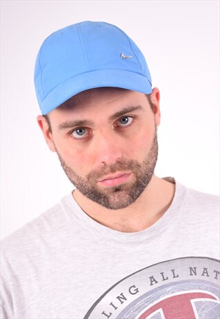 NIKE MENS VINTAGE CAP ONE SIZE BLUE 90'S
