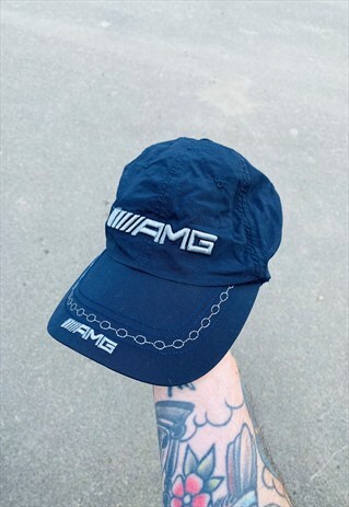 VINTAGE MERCEDES AMG EMBROIDERED HAT CAP