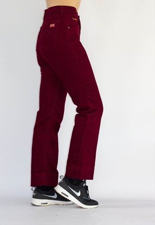 VINTAGE HIGH WAIST 70'S CORDUROY FLARES