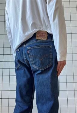 Vintage LEVIS 501 Jeans Denim Pants 90s Blue