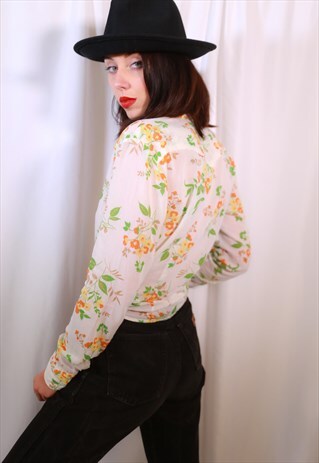 FLORAL PRINT BLOUSE