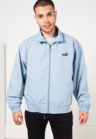 VINTAGE 80S PUMA SHELL SPORT JACKET / S1092