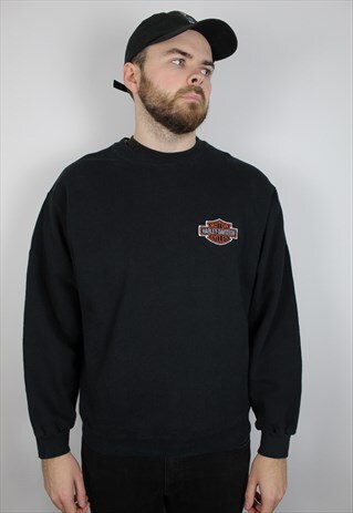 VINTAGE HARLEY DAVIDSON SWEATSHIRT SIZE LARGE