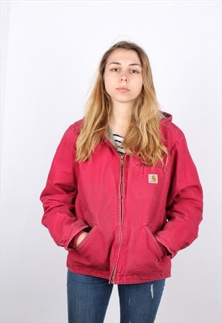 VINTAGE CARHARTT HOODED JACKET SHERPA