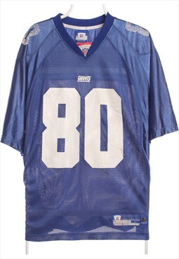 NFL 90's NFL NY Giants 80 Shockey Jersey Large Blue