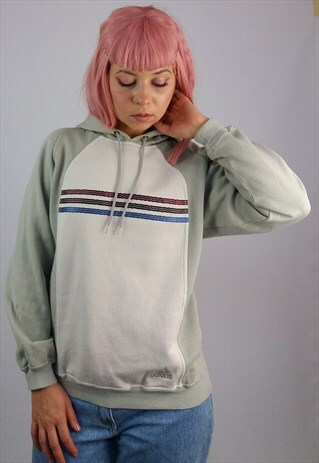 VINTAGE 90'S ADIDAS HOODIE SWEATSHIRT