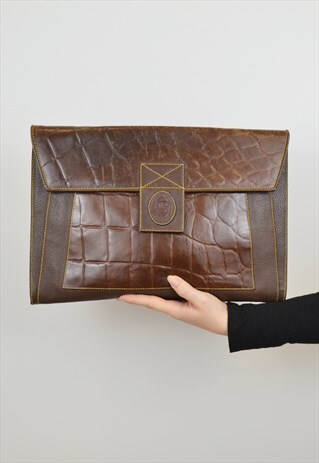 ITALIAN LEATHER CLUTCH PURSE