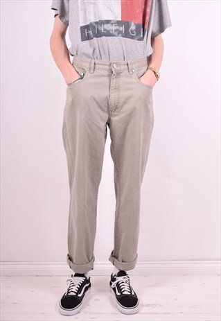 CALVIN KLEIN MENS VINTAGE JEANS W32 L33 GREY 90'S