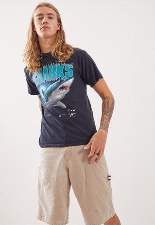 VINTAGE SAN JOSE SHARKS GRAPHIC T-SHIRT