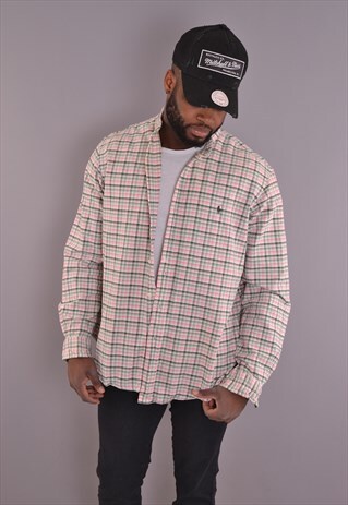 RALPH LAUREN CHECK FLANNEL SHIRT CS1446