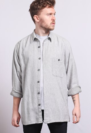 VINTAGE OVERSIZED COTTON SHIRT