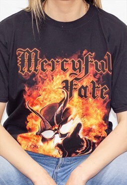 Vintage Mercyful Fate Oversized Heavy Metal T-Shirt