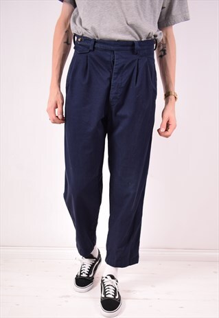 ARMANI MENS VINTAGE JEANS W34 L28 BLUE 90S