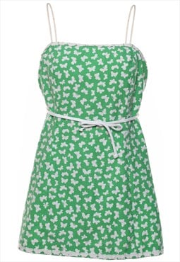 Vintage Green Dress - L