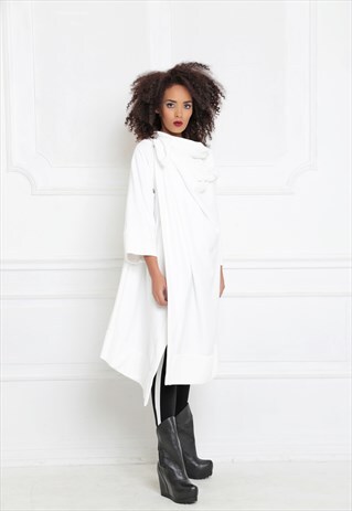 OVERSIZED CARDIGAN, WINTER CARDIGAN, WHITE CARDIGAN,A3030