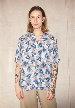 80S SOFT ACID DOGTOWN VIBE UNISEX NORMCORE HAWAIIAN SHIRT