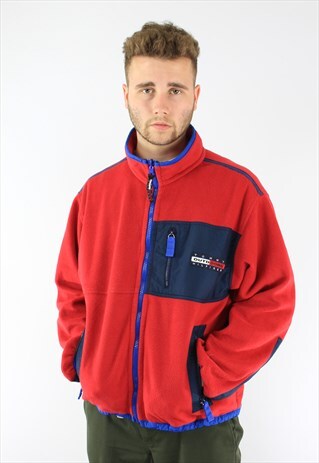 TOMMY HILFIGER OUTDOOR FULL-ZIP VINTAGE FLEECE