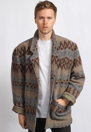 VINTAGE AZTEC FESTIVAL JACKET