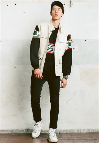 VINTAGE 90S UTILITY CARGO VEST GILET