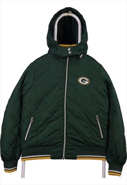 Vintage 90's NFL Bomber Jacket Packers Champions Full Zip