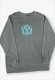Vintage oversized rrj embroidered sweatshirt xxl BV16558 