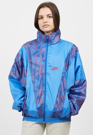 VINTAGE BLUE NIKE SHELL JACKET