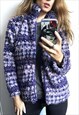 Warm Casual Fuzzy Y2K Zip Jacket 