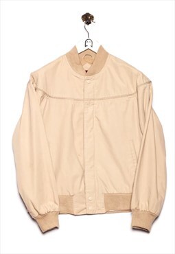 Vintage Oakton Transition Jacket Plain Look Beige