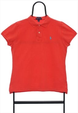 Vintage Ralph Lauren Orange Polo Shirt Womens