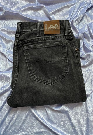 Vintage Lee Black Denim Jeans W34 | Foreign Body | ASOS Marketplace