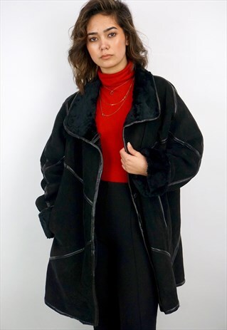 VINTAGE 90'S SHERLING COAT