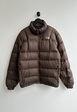 The North Face Brown Puffer Down Jacket