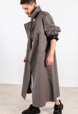 VINTAGE 80S ORIGINAL CHRISTIAN DIOR TRENCH / S7486
