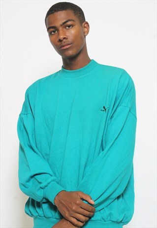 VINTAGE PUMA LOGO SWEATSHIRT