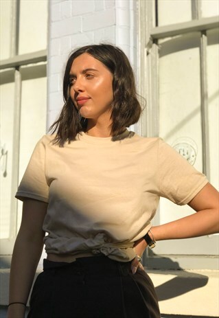 VINTAGE SAND GILDAN T-SHIRT