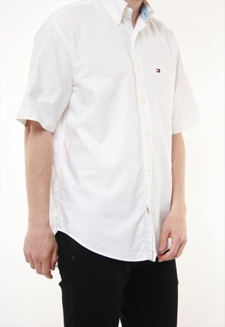 VINTAGE OLDSCHOOL TOMMY HILFIGER COTTON SHIRT 14281