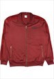 Puma 90's Retro Track Jacket Windbreaker XLarge Burgundy Red