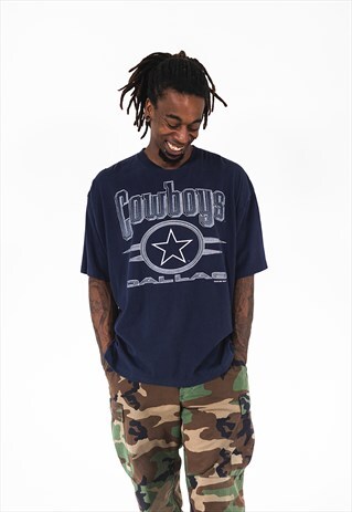 DALLAS COWBOYS NFL AMERICAN FOOTBALL GRAPHIC T-SHIRT/TEE