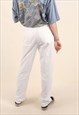 VINTAGE JOOP WHITE BAGGY JEANS. 