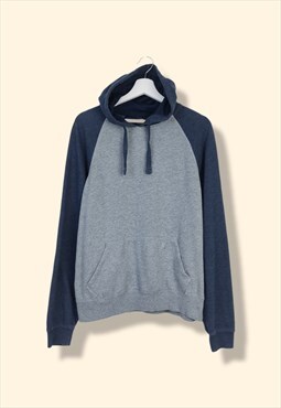 Vintage Starter Sweatshirt Hoodie Kangourou pocket in Grey S