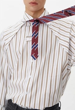 Men's fashion striped shirt AW2023 VOL.1