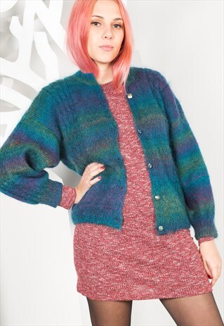 VINTAGE 80'S KNIT CARDIGAN 0312 / 3131 / 300