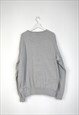 VINTAGE RALPH LAUREN SWEATSHIRT POLO Y2K IN GREY XL