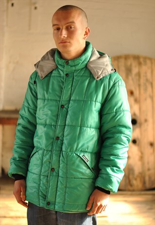 VINTAGE ULTIMATE EQUIPMENT PUFFER JACKET