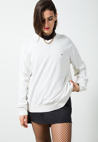 VINTAGE TOMMY HILFIGER KNIT JUMPER / S594