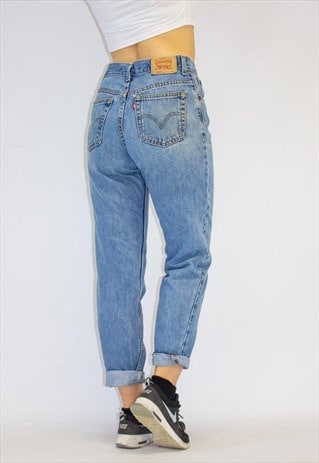 Vintage 80's Loose Fit High Waist Levi Mom Jeans | Florrie Janes ...