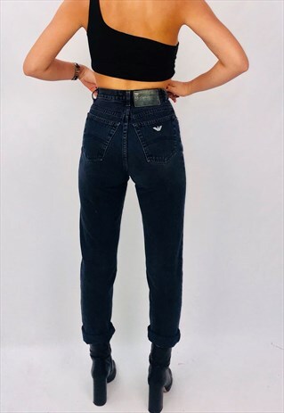 VINTAGE ARMANI HIGH WAISTED JEANS