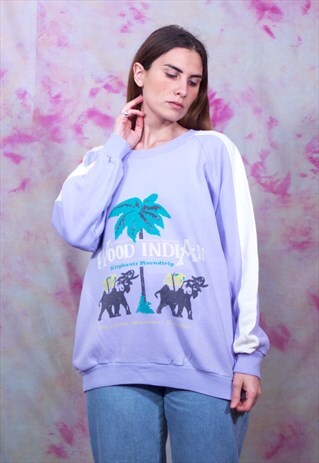 VINTAGE 90S LILIAC SWEATSHIRT
