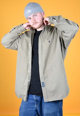 RALPH LAUREN KHAKI SHIRT